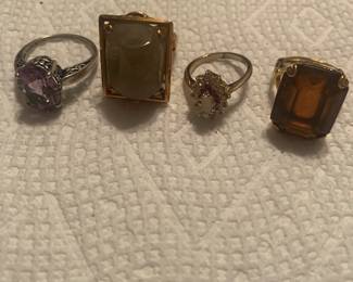 Sterling rings