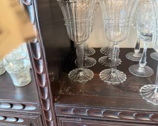 Venetian glasses $8.00 each