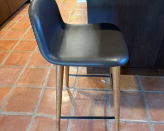Leather bar chairs 4 chairs