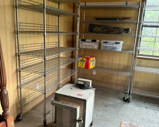 Steel storage shelving 4’ x 6.6’
$99 EACH