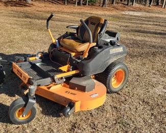 Newer scam mower.