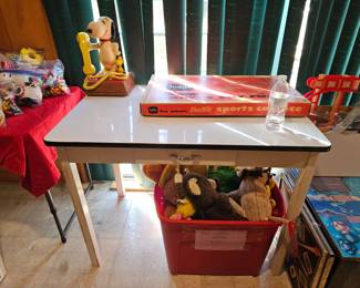 Art Deco Enamel Table