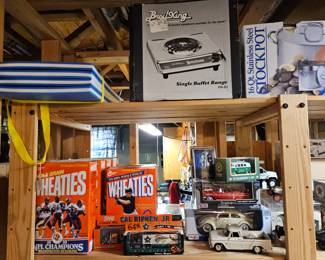 Wheaties Baseball & Football Cereal Boxes