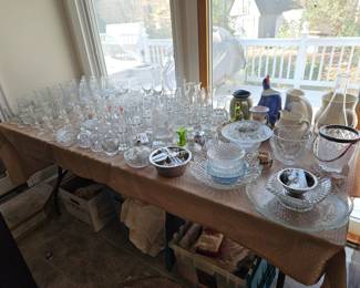 Glass Ware & Pottery