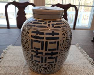 Vintage Asian Ginger Jar