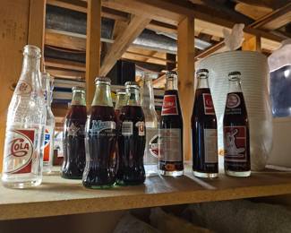 Collectible Coke & Pepsi Bottles