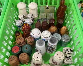 Vintage Salt & Pepper Shakers