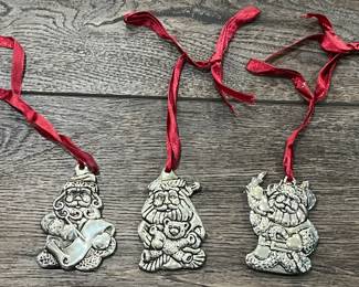 Gorham Silver Plated Ornaments