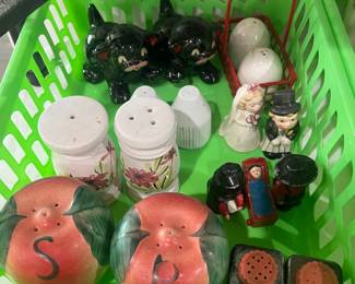 Vintage Salt & Pepper Shakers