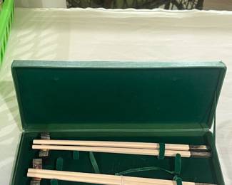 Lillian Vernon Chopsticks w/Box
