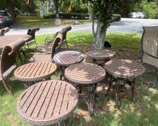 6 Outdoor Side Tables