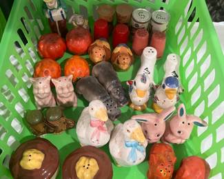 Vintage Salt & Pepper Shakers