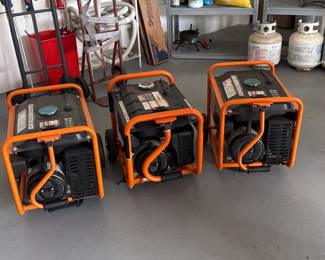 (3) Generac Generators