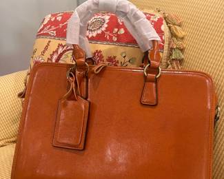 Genuine Leather Briefcase - brand new