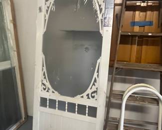 Brand new screen door
