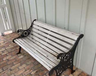 Wrought Iron bench