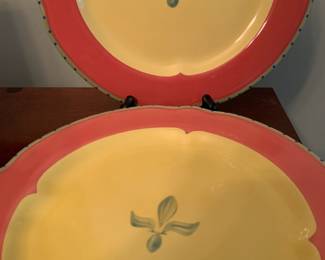 Set of 4 Pfaltzgraff Pistoulet Dinner Plates, 11"