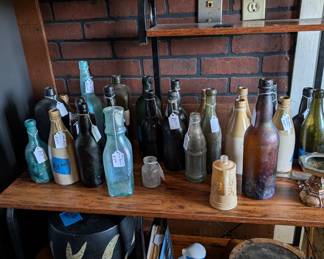 Antique bottles
