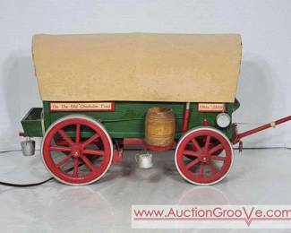 1 On the Old Chisholm Trail Covered Wagon Lamp.