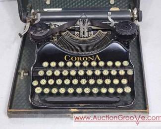 1 Corona Typewriter.