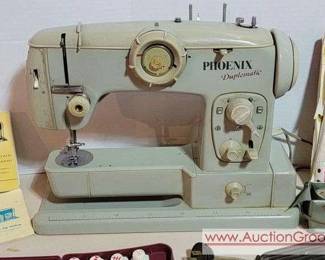 1 PHOENIX DUPLOMATIC ZIGZAG BUTTONHOLE, Sewing Machine