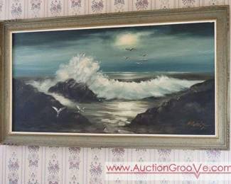 5 Original Oil Painting Signed