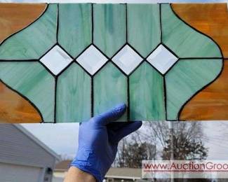 1 Leaded Glass Panel