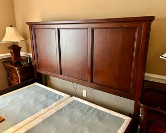 King bed and boxsprings -$300