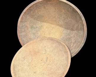 Two 19th Century American Carved Wood Bowls