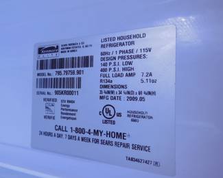 Kenmore fridge