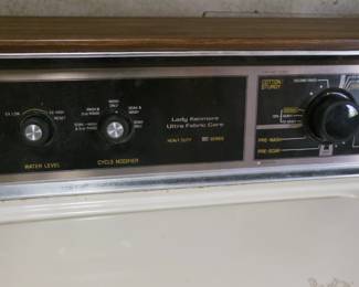 washer and dryer