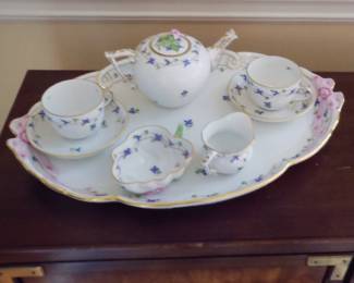 porcelain tea set