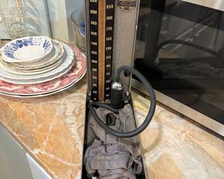 Vintage blood pressure monitor 
