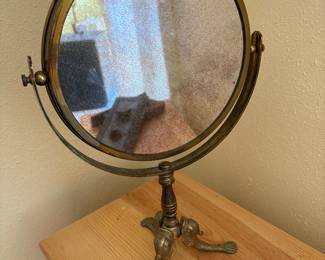 Antique swivel mirror 