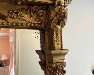 Ornate 1800’s Mirror 