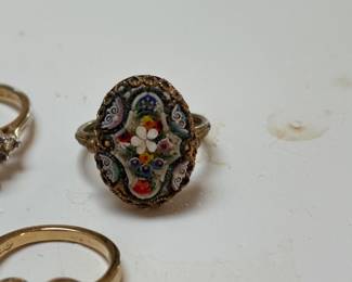 Micro mosaic ring