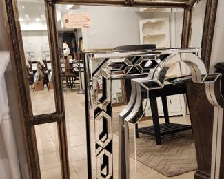 three mirrors, traditional contemporary