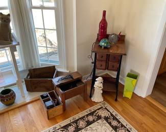 SHOE SHINE AND SEWING STAND
