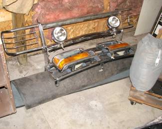 Dodge grill and pushbar probably from Dakota
