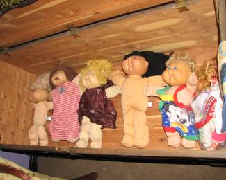 Cabbage patch dolls