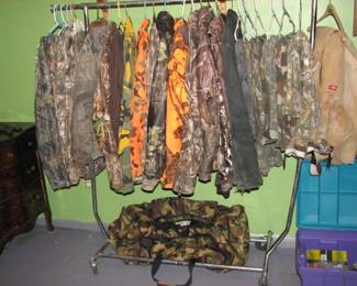 Hunting coats and pants