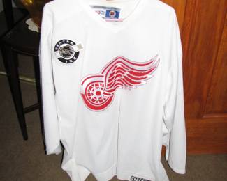 Red wings jersey