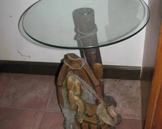 Fishing themed table