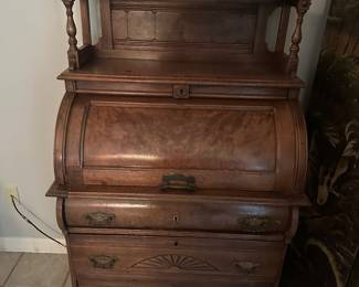 Ladies small Eastlake cylinder desk
Very rare size