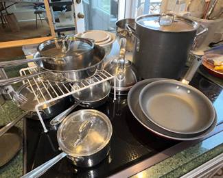 All Clad cookware