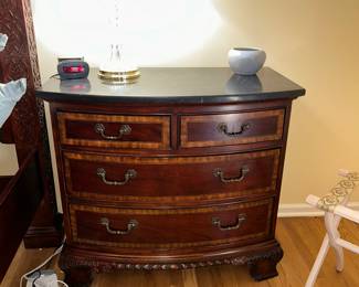 One of 2 nightstands