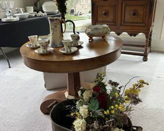 Antique chocolate set