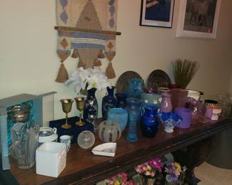 Silver, crystal and vases galore!