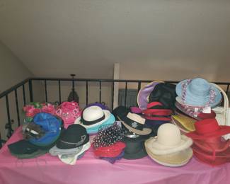 So many fun hats! Many vintage