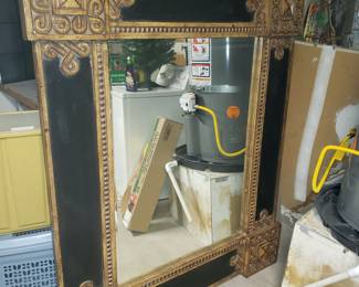 Large wall mirror